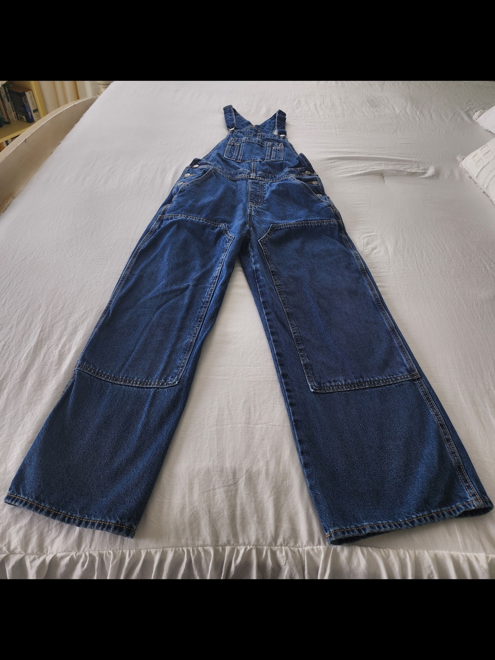 Old Navy Baggy Wide Leg Women's Overalls Size 6
